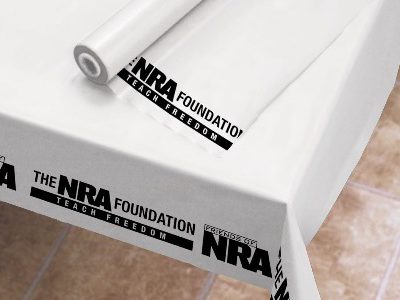 FNRA & NRA Foundation Plastic Table Roll Covers 40"x300'